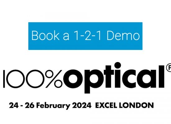 book a demo at 100% optical